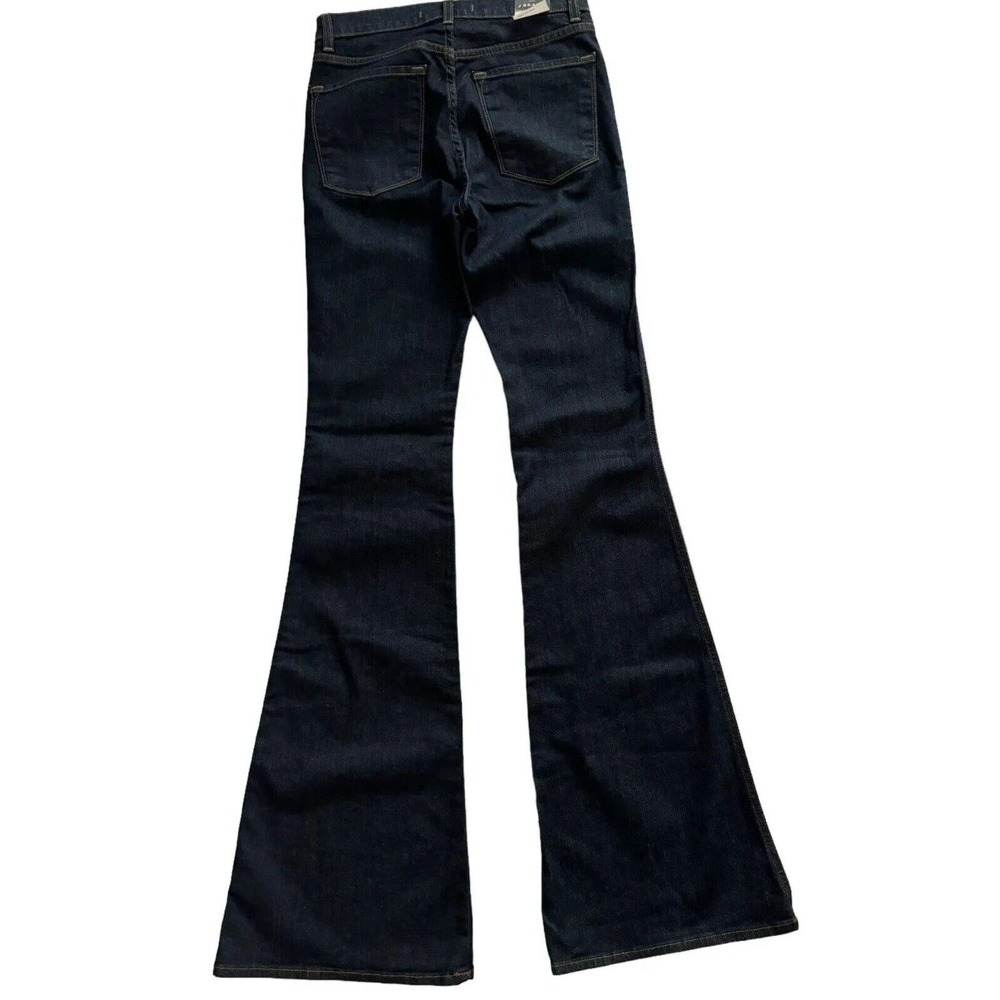J Brand Kiki High Rise Flare Jeans Pure Dark Blue High Waisted Retro Womens 25 - Picture 7 of 12